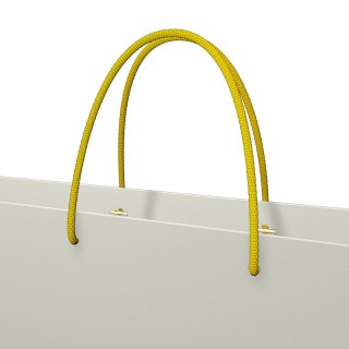 Ручка веревочная 40 см 5 мм жёлтый