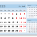 2025 - «3 в одном» мелованные мини «3 в 1» (297*207) голубой